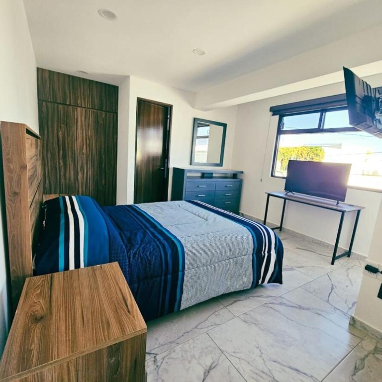 Depto 3 habitaciones cerca del Centro Expositor Puebla - Apartamento de 3 dormitorios - 12