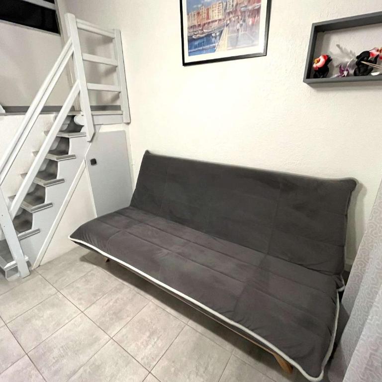 Studio mezzanine climatisé pour 5 avec parking, à 800m de la plage - FR-1-607-238 - Apartment - 18
