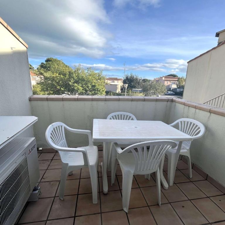 Studio mezzanine climatisé pour 5 avec parking, à 800m de la plage - FR-1-607-238 - Apartment - 19