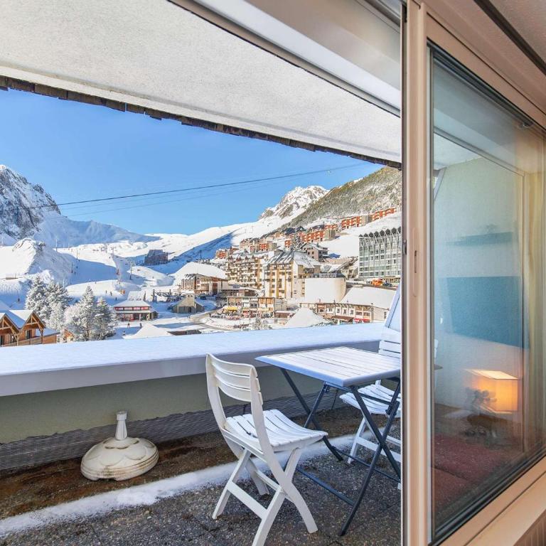 Studio cabine 5 pers, proche pistes, La Mongie - FR-1-404-364 - Estudio - 11