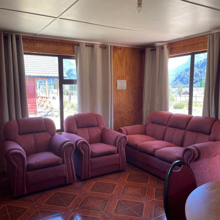 Cabañas Valles del Mañihuales - Three-Bedroom House - 7