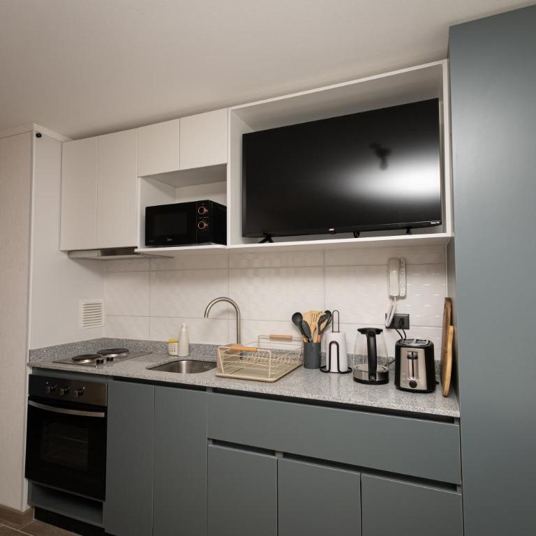 Depto Studio céntrico Full equipo - UDEC Hospital - One-Bedroom Apartment - 3