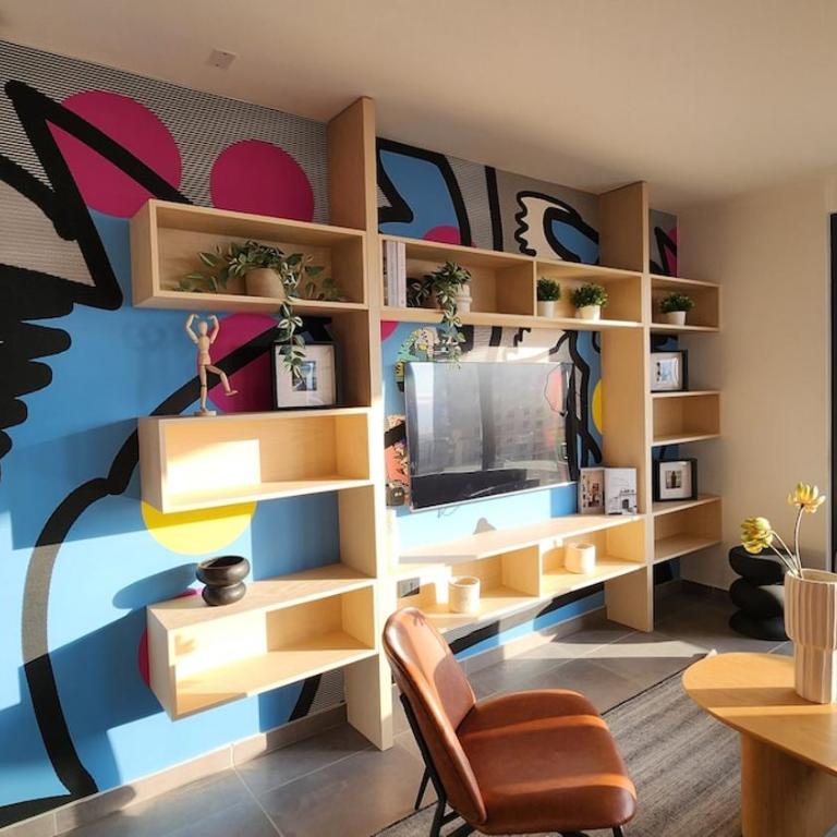 Departamento Familiar con Piscina, Terraza y Estacionamiento - Two-Bedroom Apartment - 12