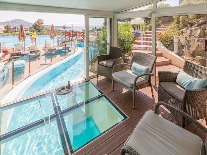 CAP ESTÉREL Famille - Multisports- Appartement 4 personnes en Rez de Jardin - vue Mer -Terrasse -Parking - - Appartement 1 Chambre - 44