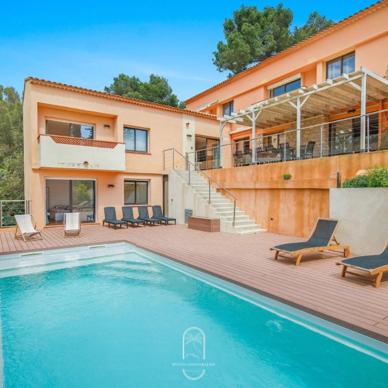 La Californie-piscine Chauffée-Clim Wifi - 12couchages By HC - Villa - 5