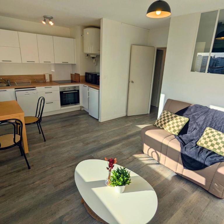 Ô Pti' Dax lumineux, Parking privé, Centre et thermes - Appartement 1 Chambre - 13