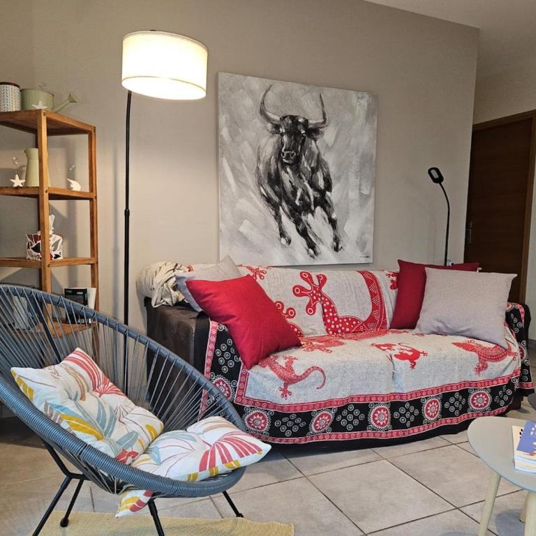 Appartement TURBOT à 100m de la plage - Appartement 2 Chambres - 1