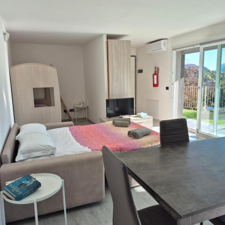 Lake view apartment and private covered parking space- La Terrazza di Jo - Monolocale con Vista Lago - 15
