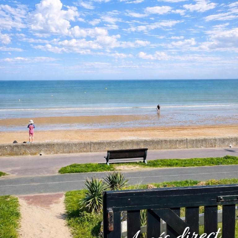 Le Lagon de Léon Escapade à deux en front de mer, avec accès direct et privatif à la plage, sur la Promenade Marcel Proust à Cabourg - Studio - 26