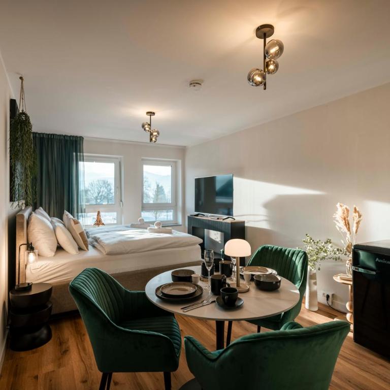 Boutique-Studio I Zentral I Parkplatz I Waschtrockner I inkl aktivCARD - 130 Gratis-Erlebnisse - Apartment mit 1 Schlafzimmer - 7