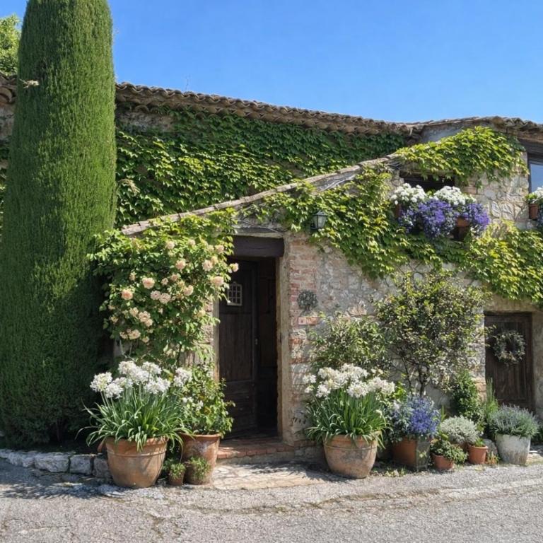 Maison atypique avec vue à Saint Paul de Vence - Villa mit 2 Schlafzimmern - 12
