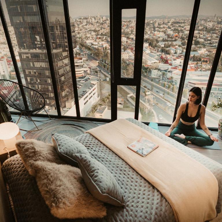 Volcano View Loft, Puebla Skyline1801 - Apartamento de 3 dormitorios - Planta Alta - 2