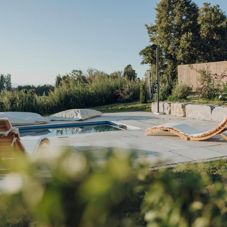 sona Suites Allgäu - Suite Balance - Sauna & Naturblick - Apartment mit 1 Schlafzimmer und Gartenblick - 1