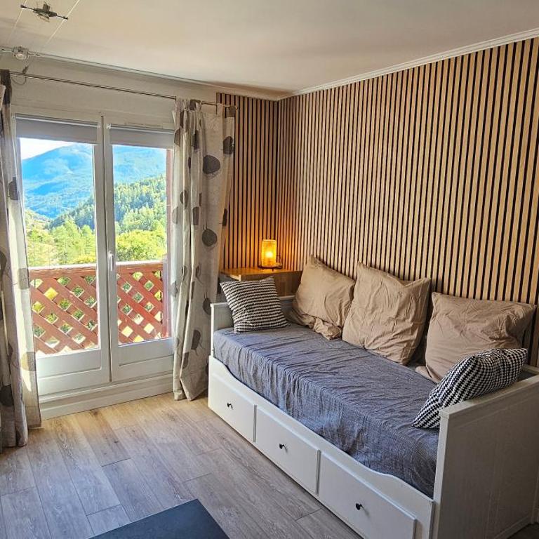 Studio cosy avec vue imprenable, près de piste - Monolocale con Vista Montagna - 2