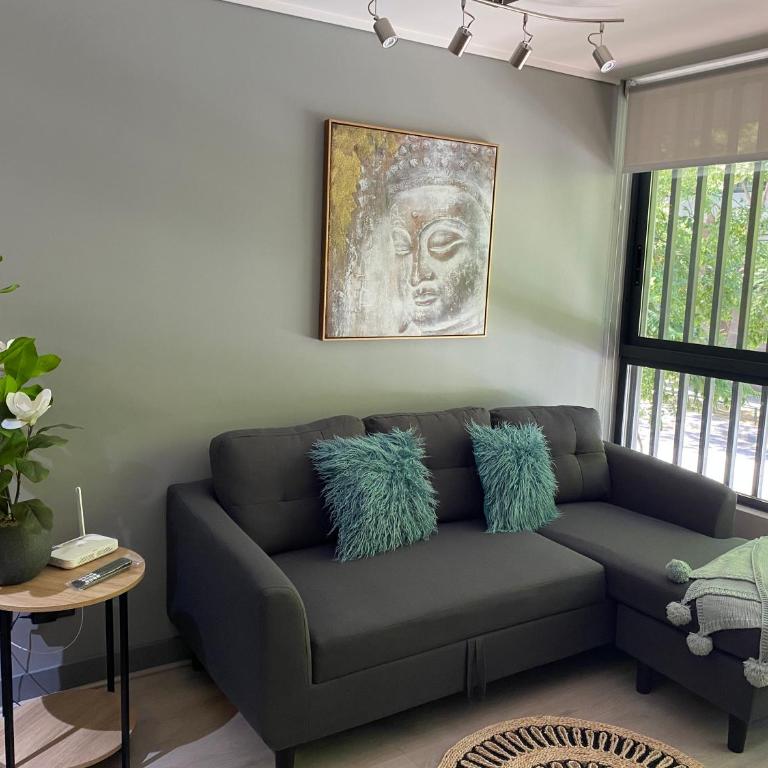Hub cercano a Movistar Arena y Metro Toesca Santiago - One-Bedroom Apartment - 7