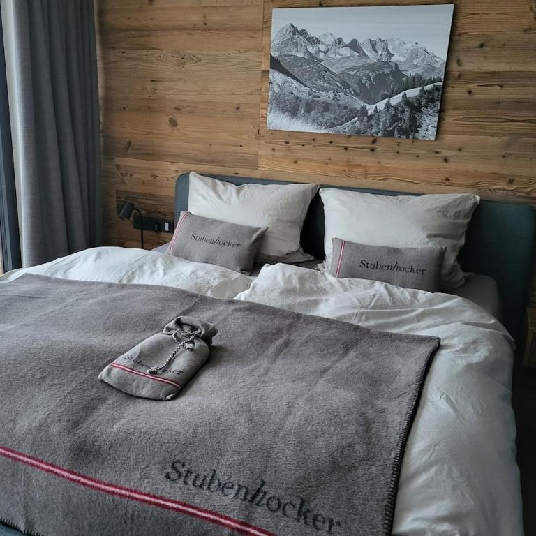 Alpinchalet Bergahorn - luxeriöse Wohnung mit Sauna und grosser Terrasse - Apartment mit 3 Schlafzimmern - 9
