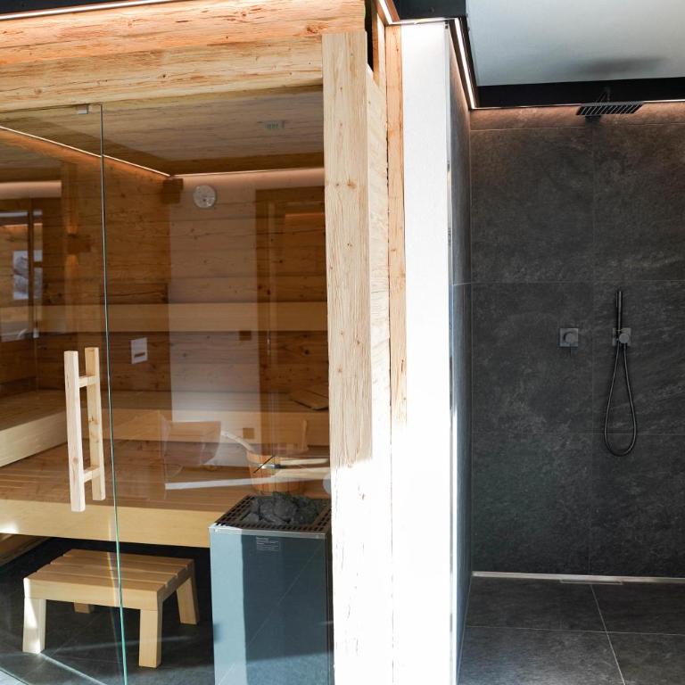 Alpinchalet Bergahorn - luxeriöse Wohnung mit Sauna und grosser Terrasse - Apartment mit 3 Schlafzimmern - 71