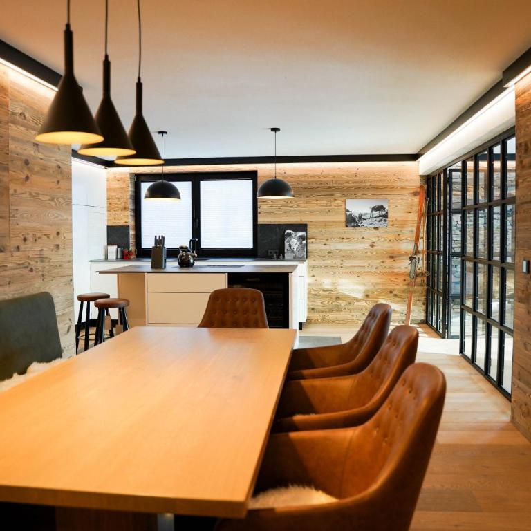 Alpinchalet Bergahorn - luxeriöse Wohnung mit Sauna und grosser Terrasse - Apartment mit 3 Schlafzimmern - 79