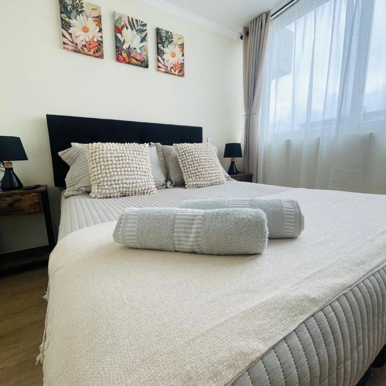 Depto Mi refugio La Serena Beach 2D-1B - Two-Bedroom Apartment with Pool View - 6