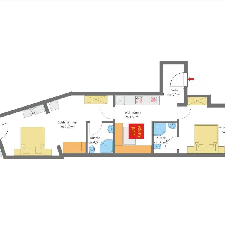 Appartement Sporthütte Fiegl - Apartment mit 2 Schlafzimmern (4 Erwachsene) - 4