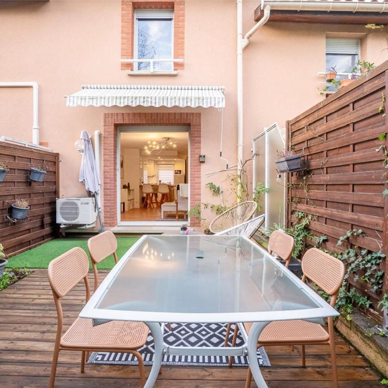 T3 cosy climatisé avec extérieur-Toulouse est - 2-Zimmer-Apartment - 6
