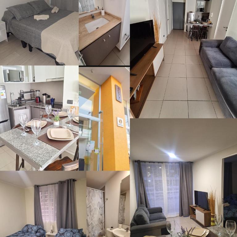 Estacionamiento Gratis Full Departamento Céntrico a pasos del Metro Ecuador, Teletón, Mutual, Clinicas - Two-Bedroom Apartment - 1