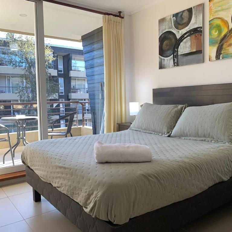 Depto Camino al Volcán Vista, Quincho & Piscina - One-Bedroom Apartment - 10