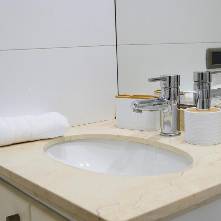 Departamento estudio en Reñaca con terraza y vista a la piscina - One-Bedroom Apartment - 6