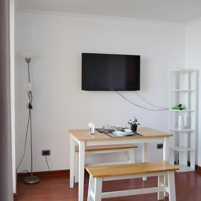 Departamento estudio en Reñaca con terraza y vista a la piscina - One-Bedroom Apartment - 23