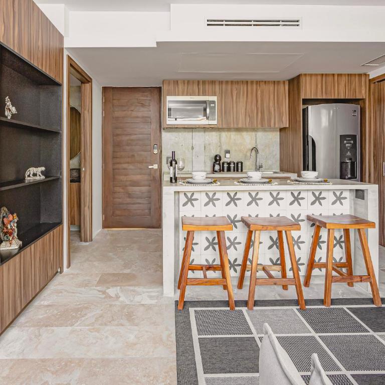 Nuju Rentals - Luxury Apartments with Pool Jacuzzi and Sauna - Apartamento con balcón - 12