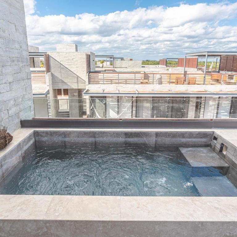 Nuju Rentals - Luxury Apartments with Pool Jacuzzi and Sauna - Apartamento con balcón - 51