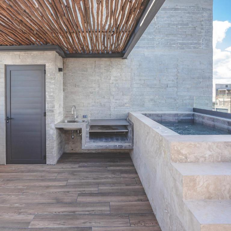 Nuju Rentals - Luxury Apartments with Pool Jacuzzi and Sauna - Apartamento con balcón - 55