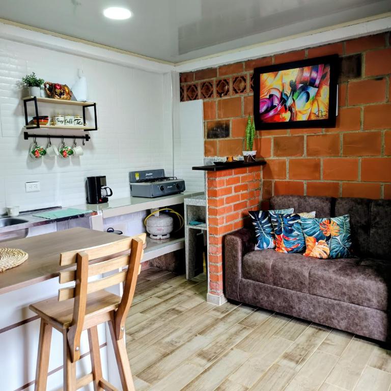 Apartaestudio Queremal - Apartamento de 1 dormitorio - 8