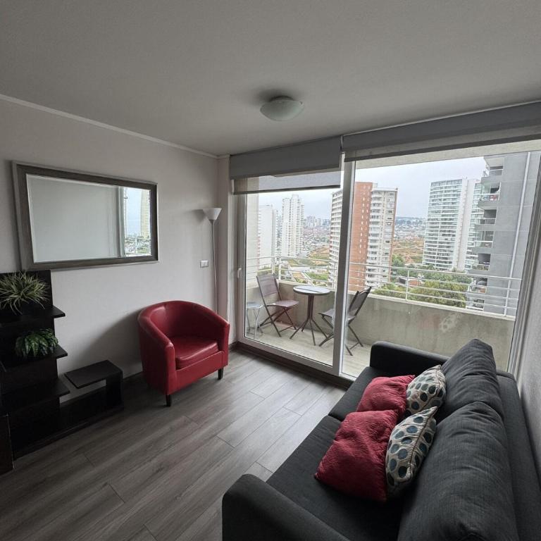 Depto de Lujo en Costa Montemar, Concón - One-Bedroom Apartment - 2
