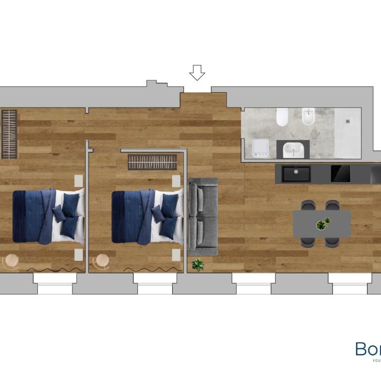 Ocean - Trieste Center - Appartamento con 2 Camere da Letto - 18