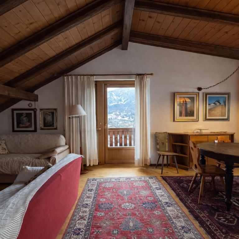 Val di sopra - Panoramic attic - Appartamento con 2 Camere da Letto e con Vista Montagna - 8