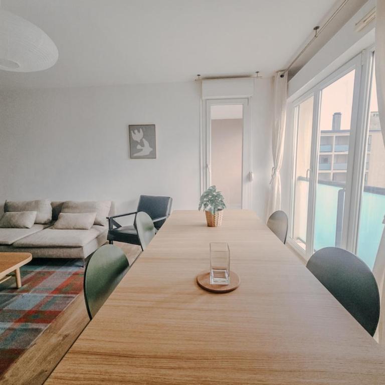 Stopover in Reims - 3 bedroom apartment - Balcony - Apartamento de 3 dormitorios - 2