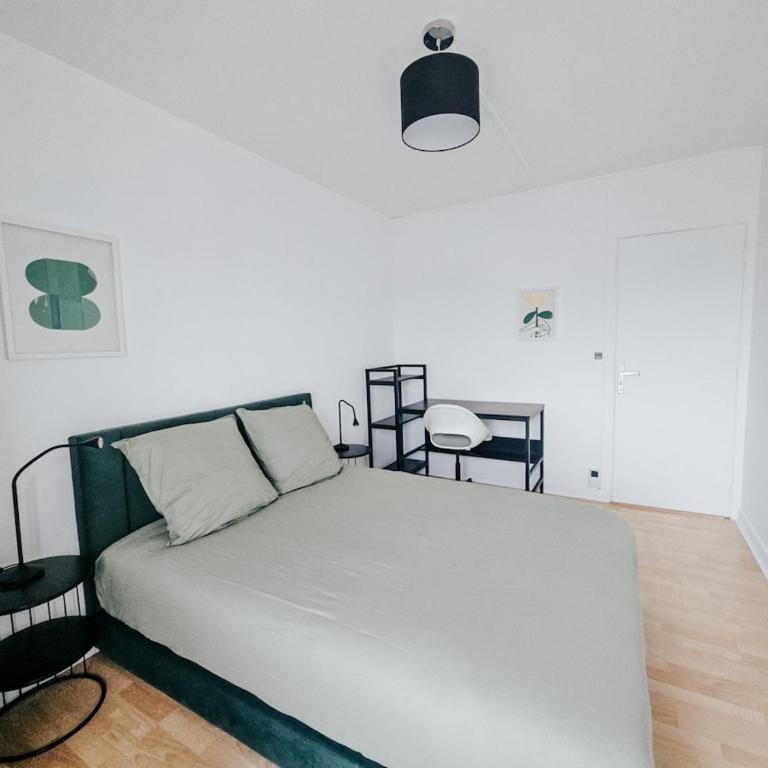 Stopover in Reims - 3 bedroom apartment - Balcony - Apartamento de 3 dormitorios - 12