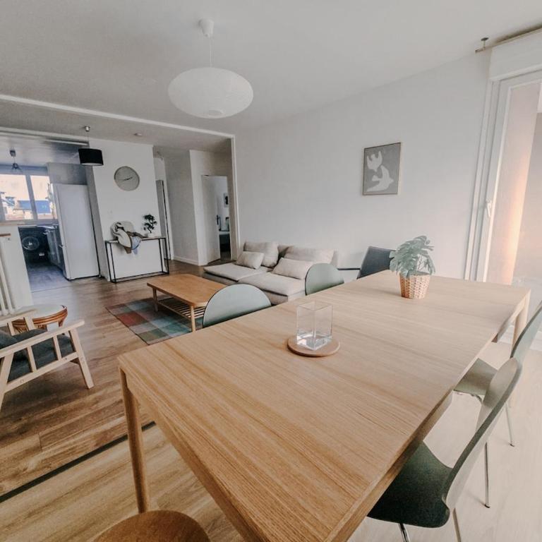 Stopover in Reims - 3 bedroom apartment - Balcony - Apartamento de 3 dormitorios - 20