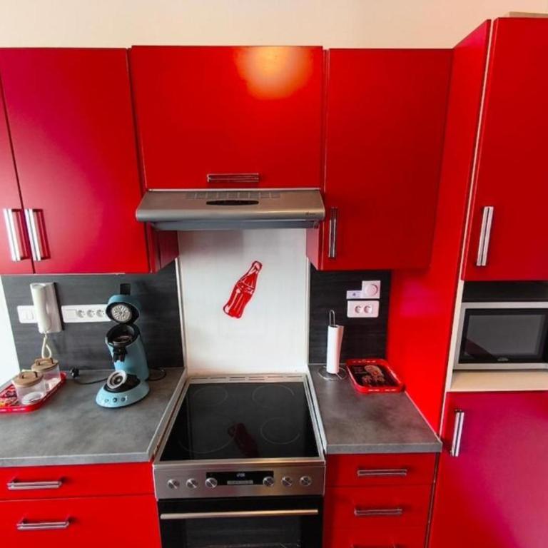 Le Jacquard Roof top- Duplex spacieux -Hypercentre Calais - Two-Bedroom Apartment - 3
