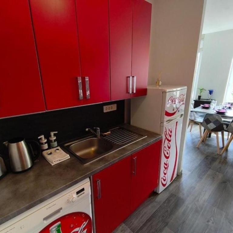 Le Jacquard Roof top- Duplex spacieux -Hypercentre Calais - Two-Bedroom Apartment - 16