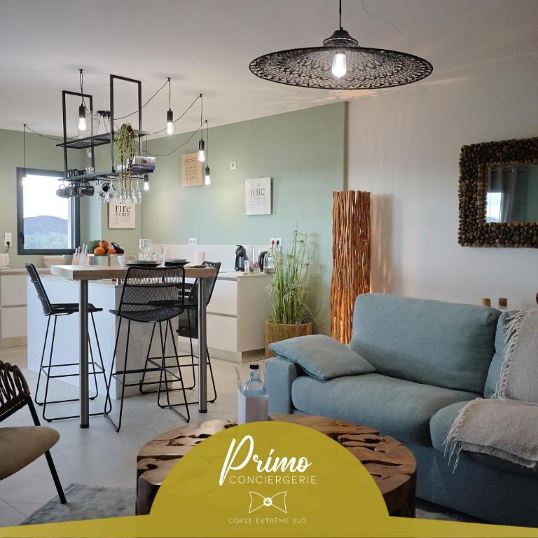 I Salini - T3 élégant & calme près du centre - Classé 4 étoiles - Two-Bedroom Apartment - 1
