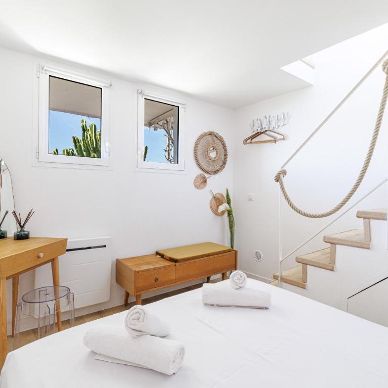 73 CORNE D OR - Duplex plein SUD, VUE MER, BALCON - Appartement 1 Chambre avec Vue sur la Mer et Balcon - 16