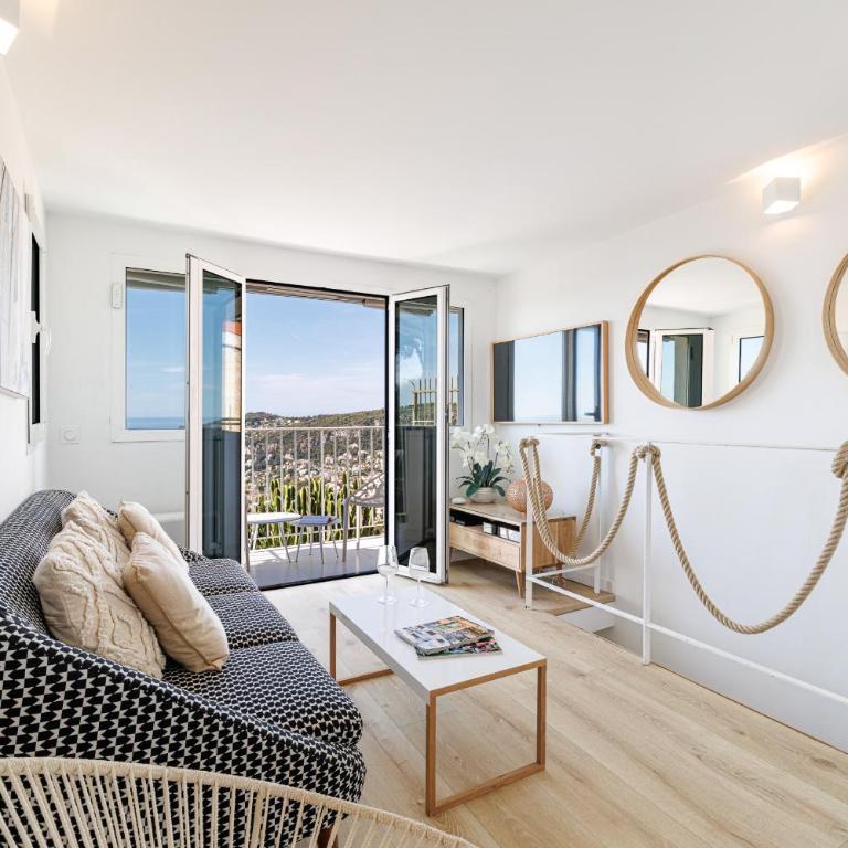 73 CORNE D OR - Duplex plein SUD, VUE MER, BALCON - Appartement 1 Chambre avec Vue sur la Mer et Balcon - 6
