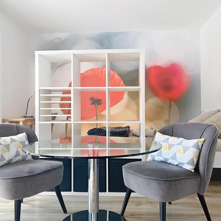 Le Jules Verne - Classé 2 étoiles - Tout confort - Balcon sur cour - Apartment mit 1 Schlafzimmer - 1