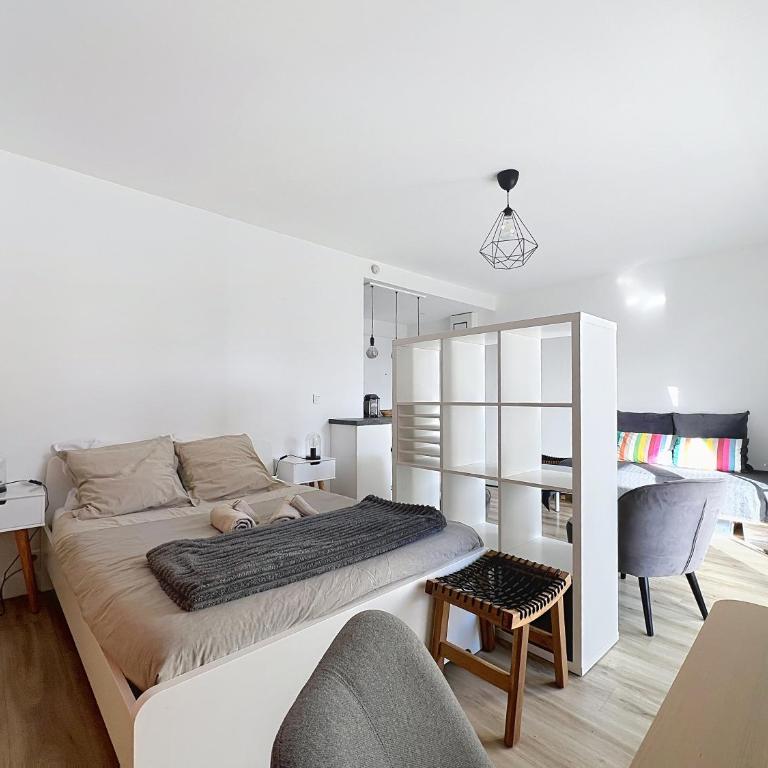 Le Jules Verne - Classé 2 étoiles - Tout confort - Balcon sur cour - Apartment mit 1 Schlafzimmer - 6
