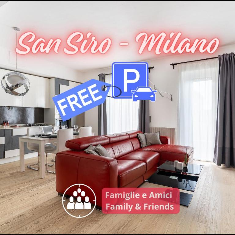 San Siro Duomo Milano park free - Appartamento con 2 Camere da Letto - 1