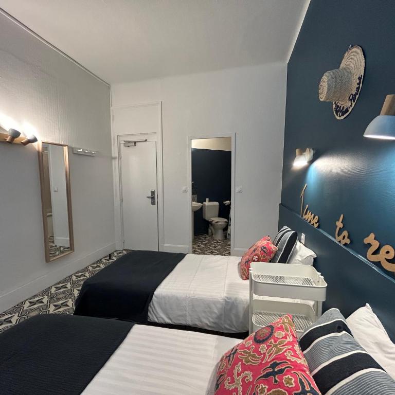 Hôtel de la Croix-Rousse - Chambre Lits Jumeaux Supérieure - 7