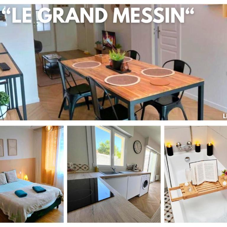 Le grand Messin - Calais Nord -Cour - Plage - Ferry - Eurotunnel - Appartement 2 Chambres - 1