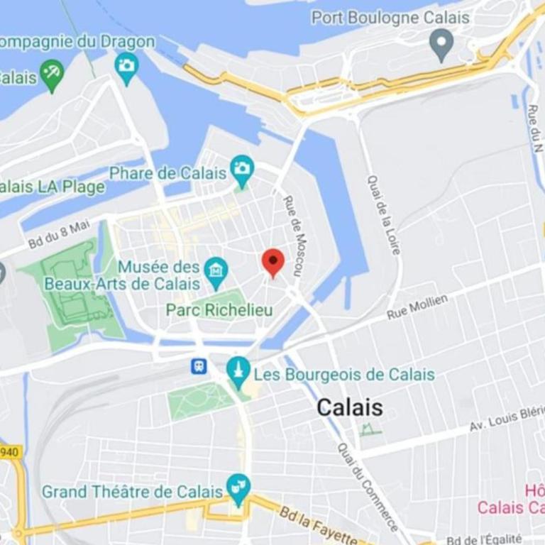 Le grand Messin - Calais Nord -Cour - Plage - Ferry - Eurotunnel - Appartement 2 Chambres - 37